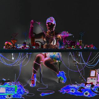 The Electrotravestismo Cover color inverted